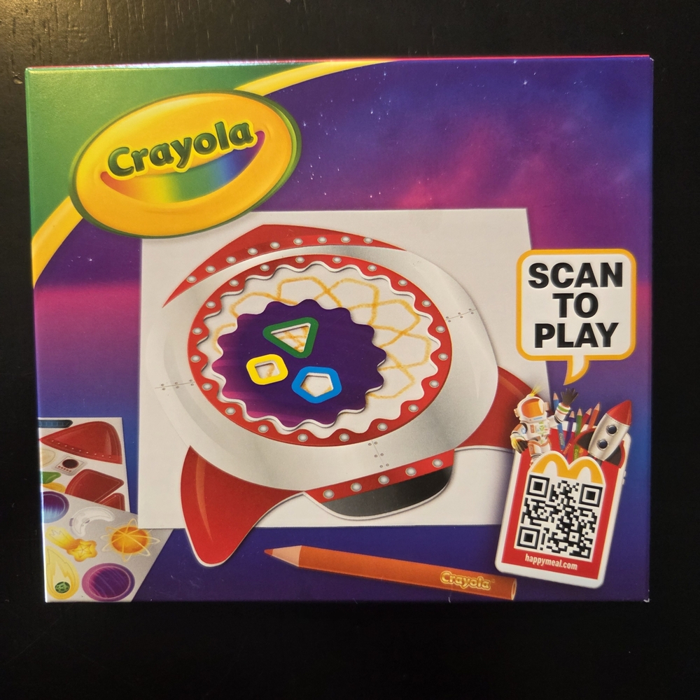 2026 McDonald's Crayola Spaceship
